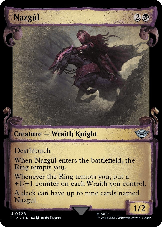 Nazgul 0728 Showcase Scrolls (728) [LTR]