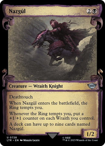 Nazgul 0728 Showcase Scrolls (728) [LTR]