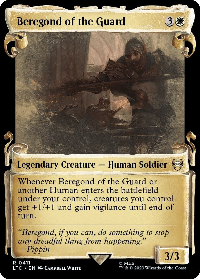 Beregond of the Guard Showcase Scrolls (411) [LTC]