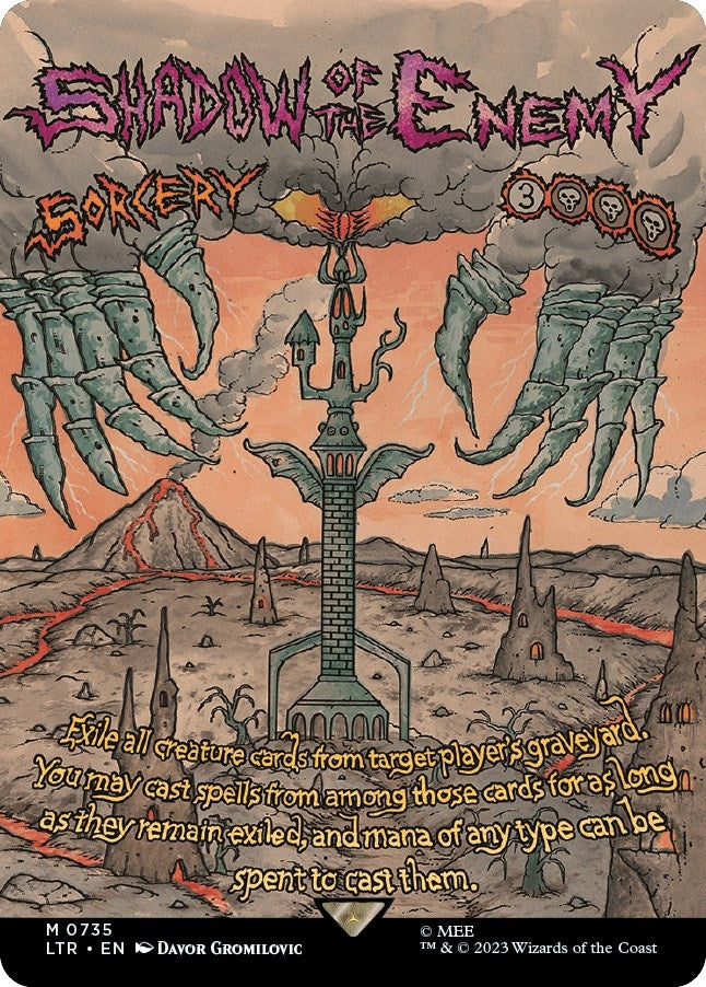 Shadow of the Enemy Borderless Poster (735) [LTR]