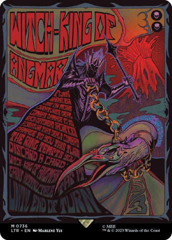 Witch king of Angmar Borderless Poster (736) [LTR]