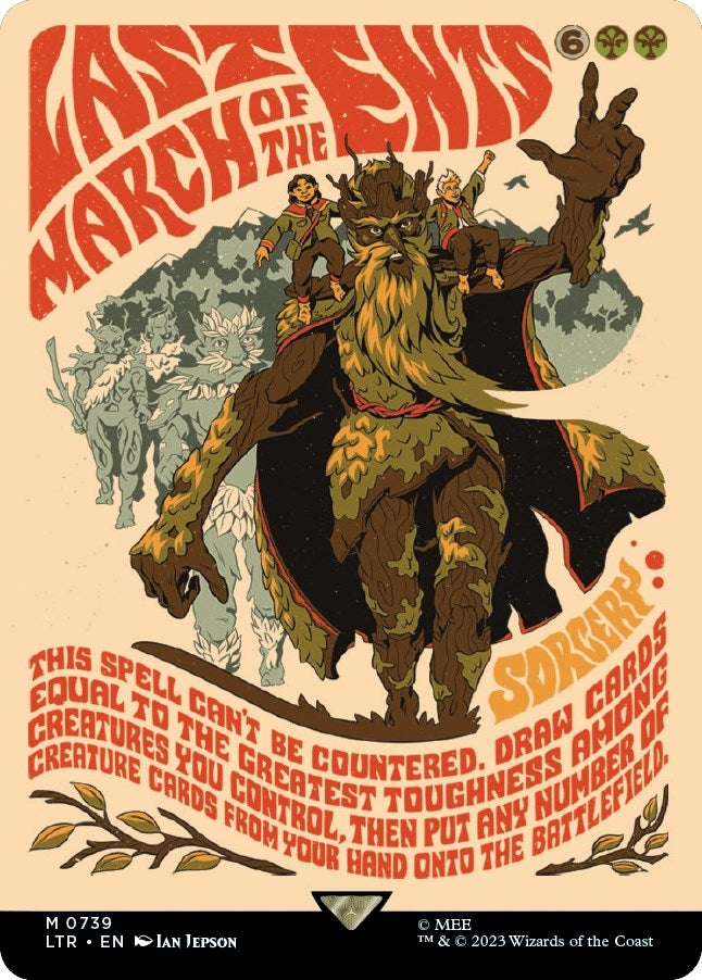 Last March of the Ents Borderless Poster (739) [LTR]