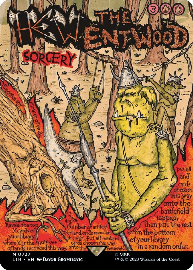 Hew the Entwood Borderless Poster (737) [LTR]