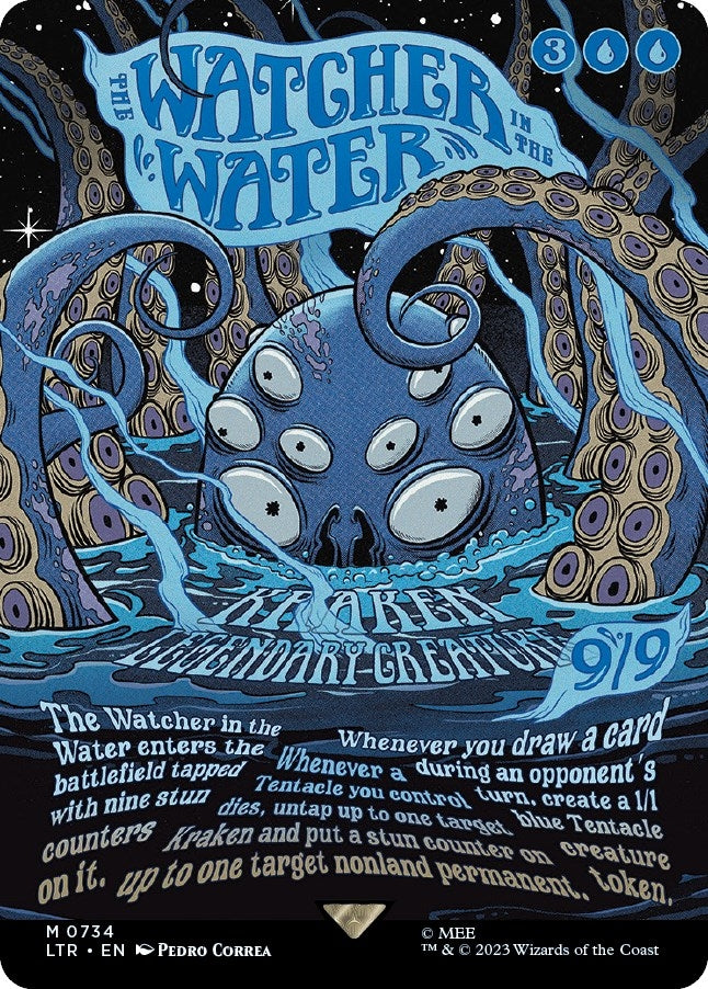 The Watcher in the Water Borderless Poster (734) [LTR]