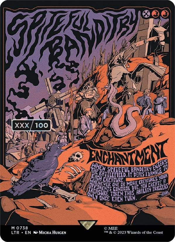 Spiteful Banditry Borderless Poster Serial Numbered (738) [LTR]