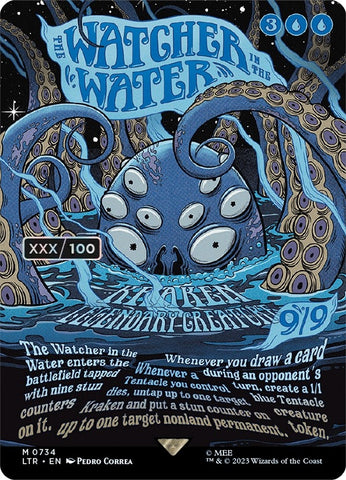 The Watcher in the Water Borderless Poster Serial Numbered (734) [LTR]