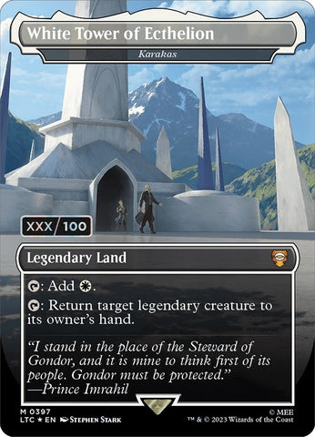 White Tower of Ecthelion Karakas Serial Numbered (397) [LTC]