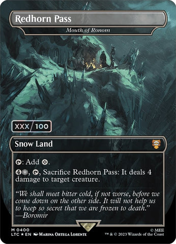 Redhorn Pass Mouth of Ronom Serial Numbered (400) [LTC]