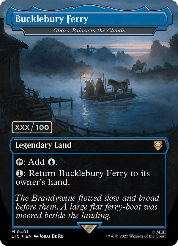 Bucklebury Ferry Oboro Palace in the Clouds Serial Numbered (401) [LTC]