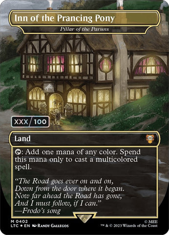 Inn of the Prancing Pony Pillar of the Paruns Serial Numbered (402) [LTC]