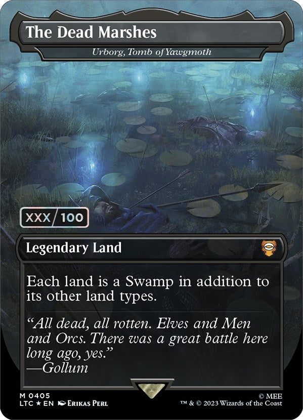 The Dead Marshes Urborg Tomb of Yawgmoth Serial Numbered (405) [LTC]