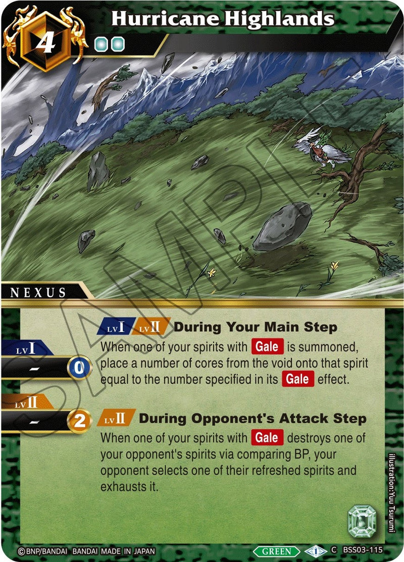 Hurricane Highlands (BSS03-115) [BSS03]