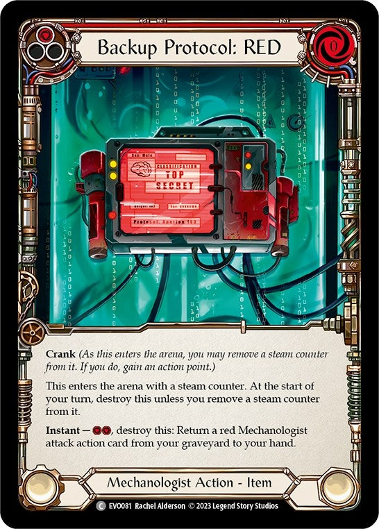 Image for Backup Protocol: RED [Bright Lights]