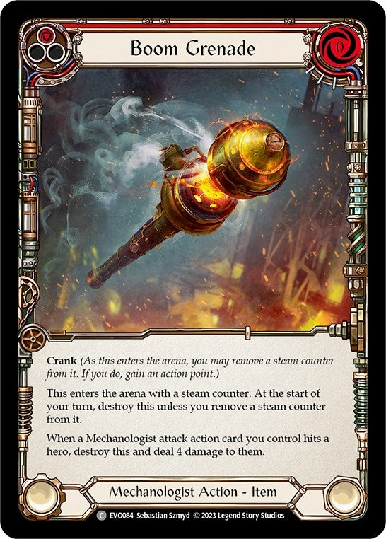 Image for Boom Grenade (Red) [Bright Lights]