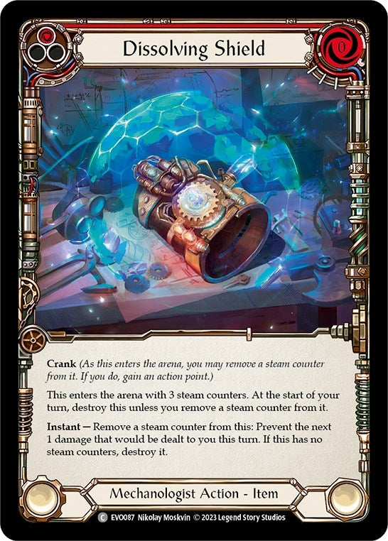 Image for Dissolving Shield (Red) [Bright Lights]