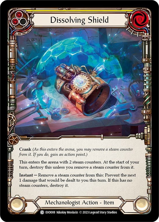 Image for Dissolving Shield (Yellow) [Bright Lights]