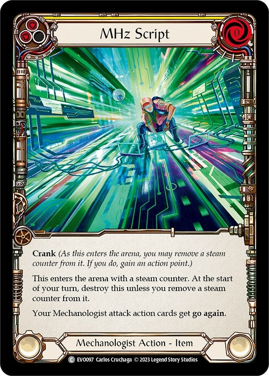 Image for MHz Script [Bright Lights]