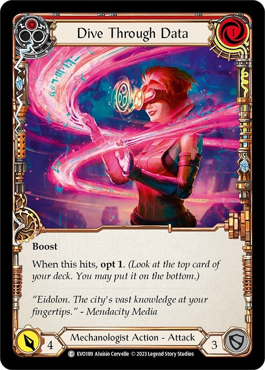 Image for Dive Through Data (Red) [Bright Lights]