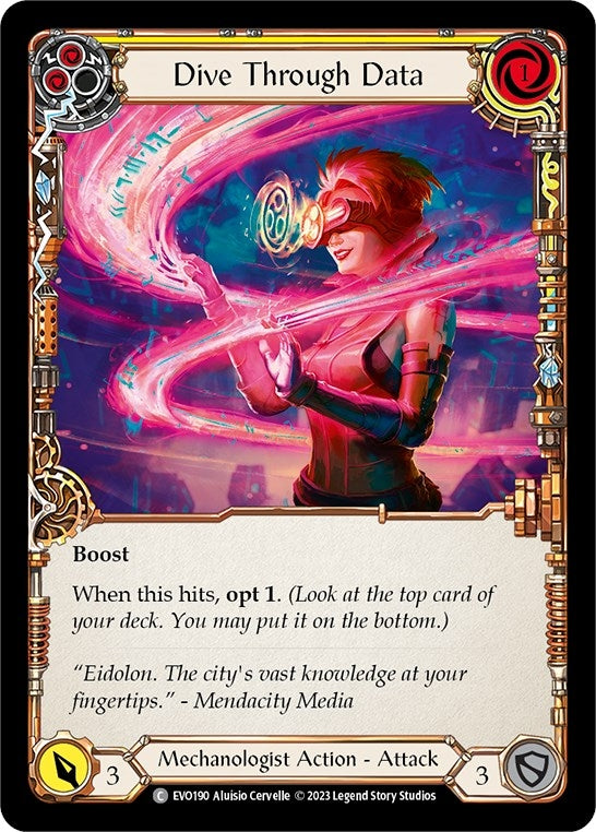 Image for Dive Through Data (Yellow) [Bright Lights]