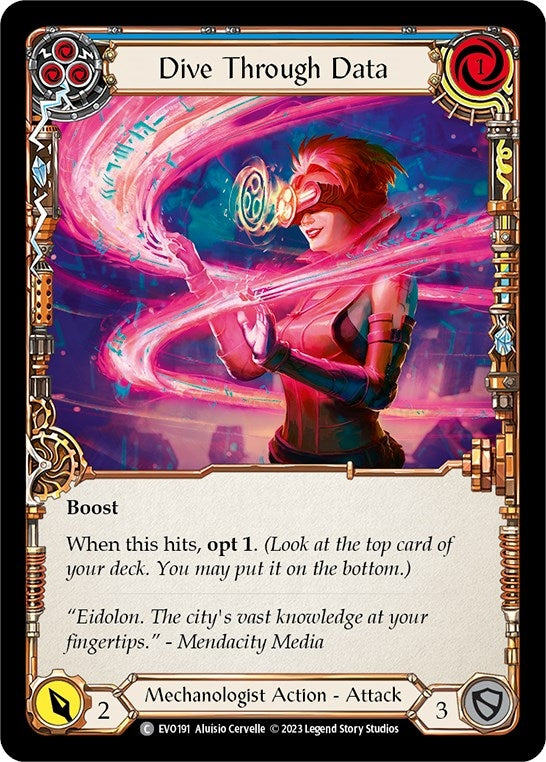 Image for Dive Through Data (Blue) [Bright Lights]