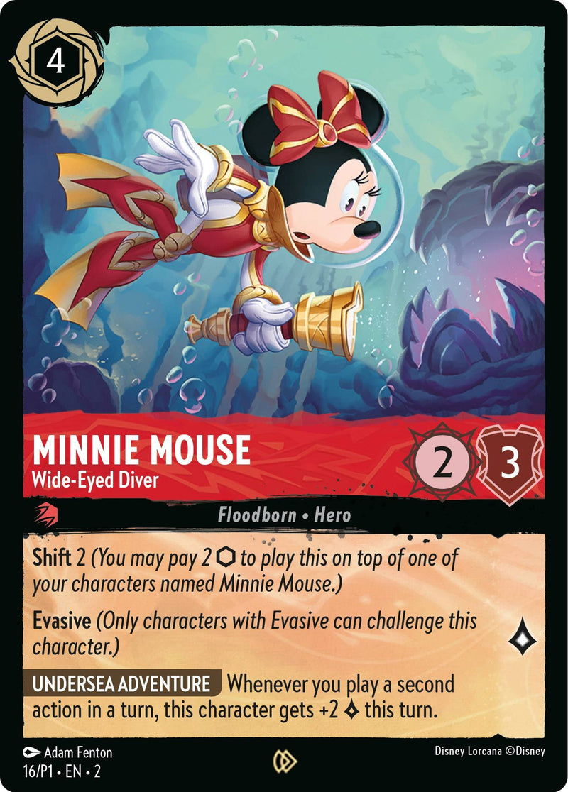 Minnie Mouse Wide Eyed Diver (16) [DLPC]