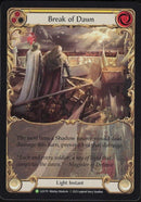 Image for Break of Dawn (Yellow) - LGS170 [Flesh and Blood: Promo Cards]