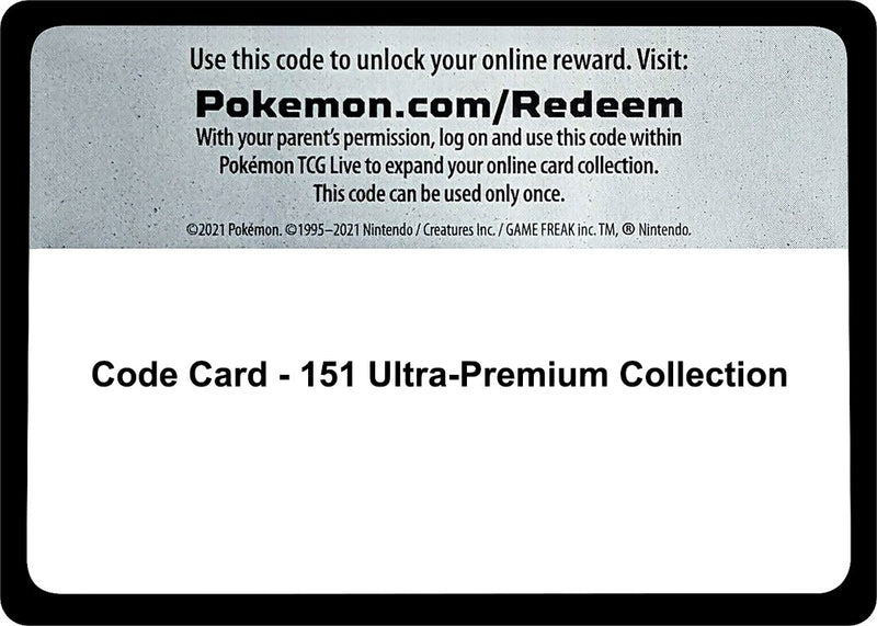 Code Card 151 Ultra Premium Collection [MEW]