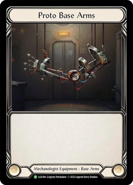 Image for Proto Base Arms - LGS184 [Flesh and Blood: Promo Cards]