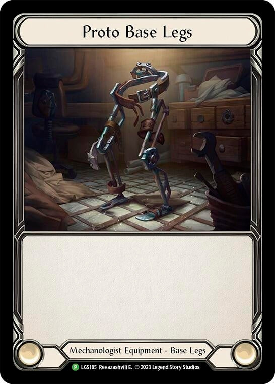 Image for Proto Base Legs - LGS185 [Flesh and Blood: Promo Cards]