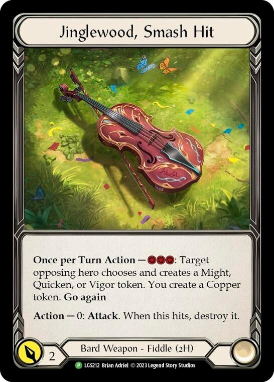 Image for Jinglewood, Smash Hit - LGS212 [Flesh and Blood: Promo Cards]