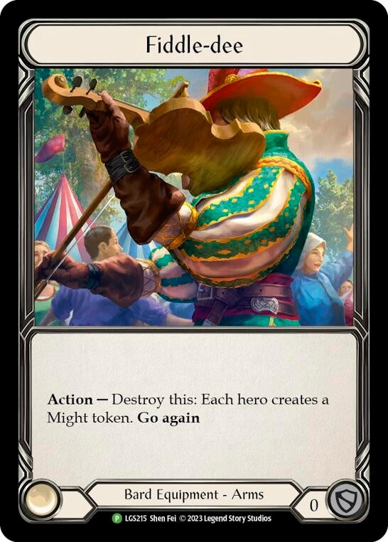 Image for Fiddle-dee - LGS215 [Flesh and Blood: Promo Cards]