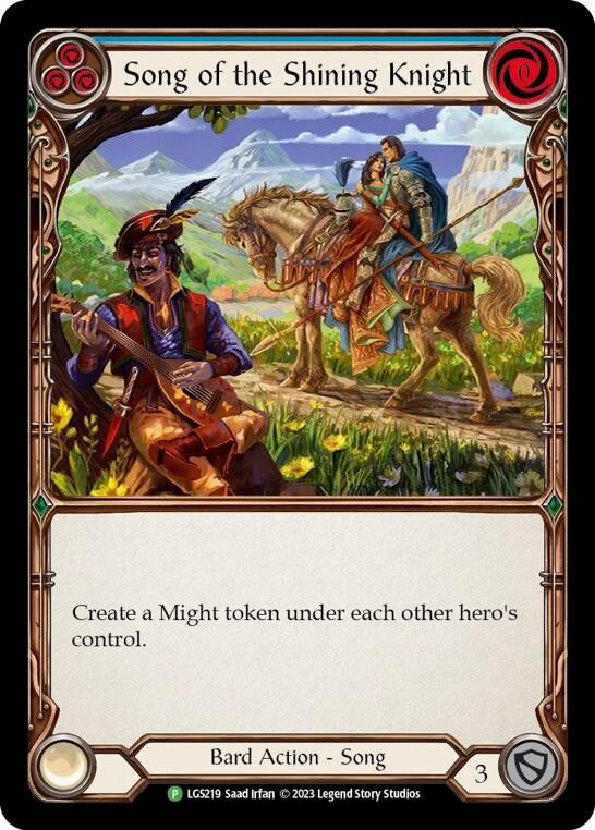 Image for Song of the Shining Knight - LGS219 [Flesh and Blood: Promo Cards]
