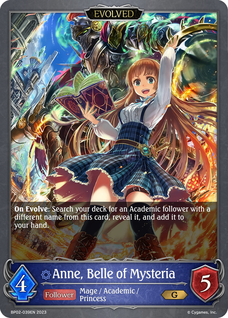 Anne Belle of Mysteria Evolved (BP02-039EN) [BP02]