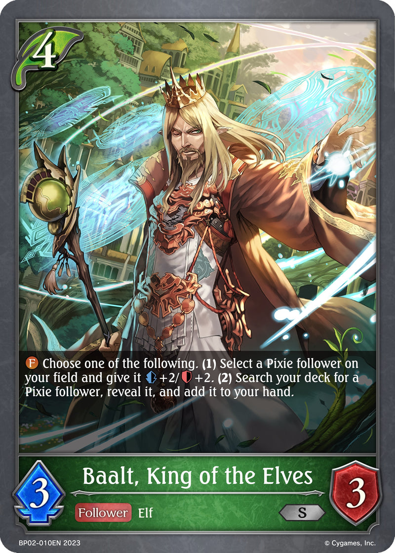 Baalt King of the Elves (BP02-010EN) [BP02]