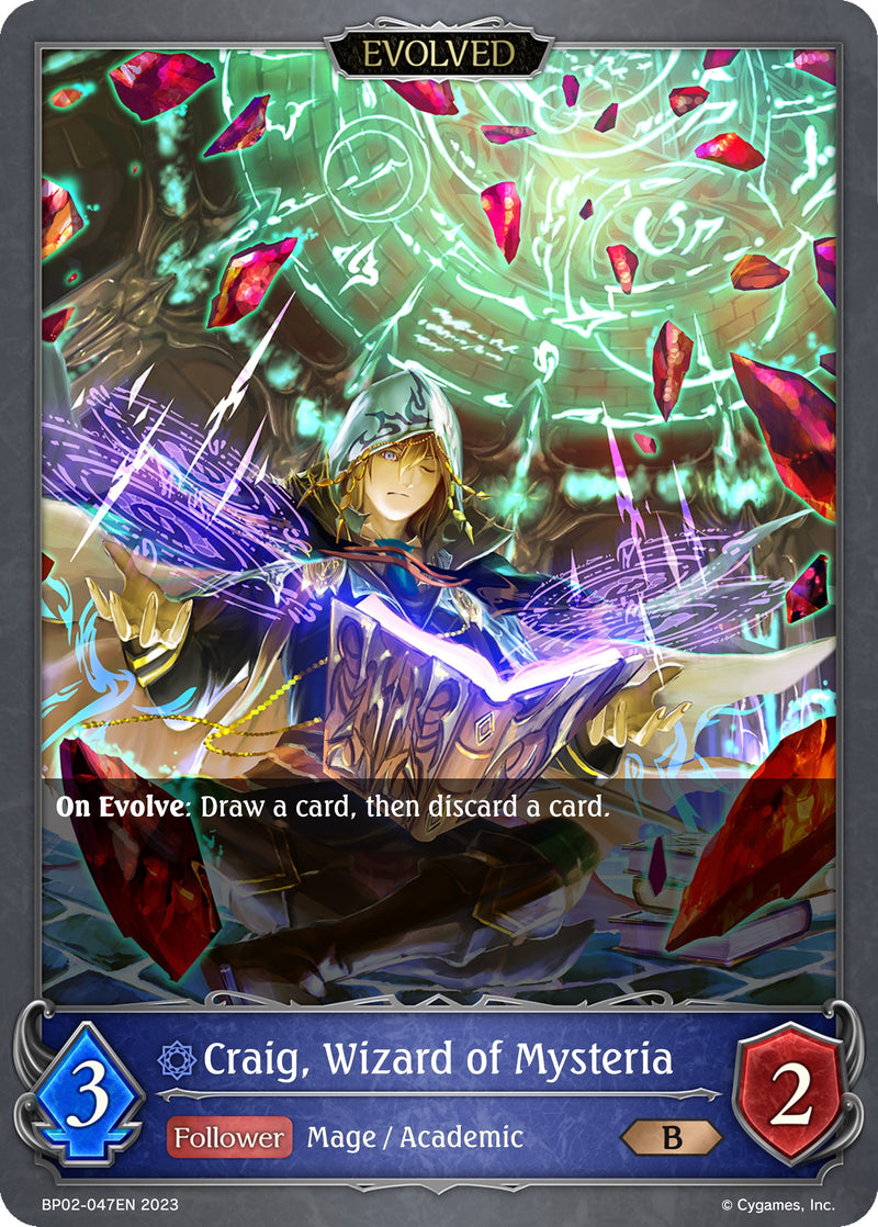 Craig Wizard of Mysteria Evolved (BP02-047EN) [BP02]