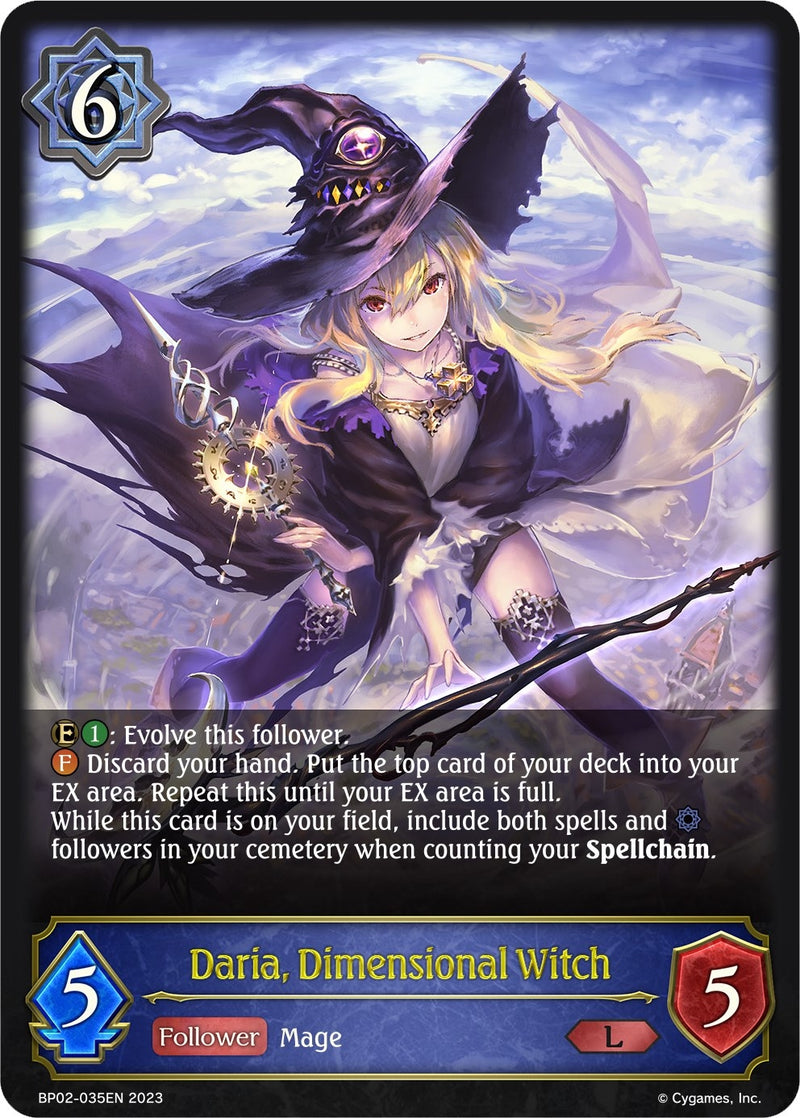 Daria Dimensional Witch (BP02-035EN) [BP02]