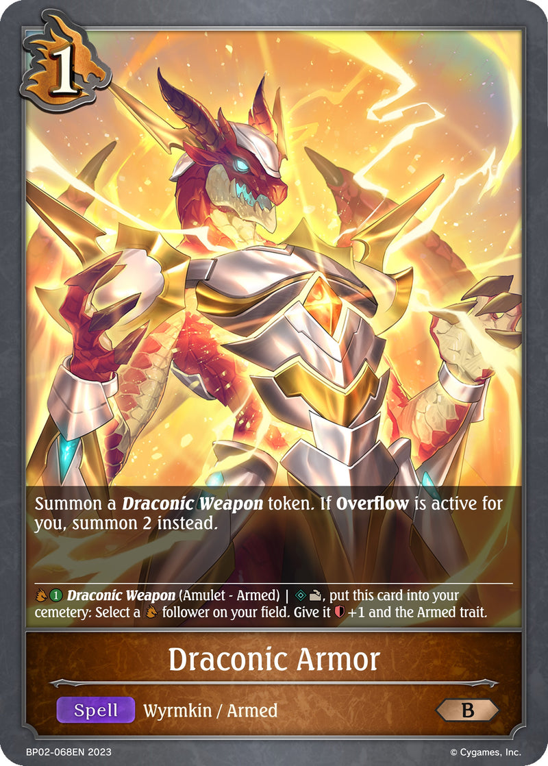 Draconic Armor (BP02-068EN) [BP02]