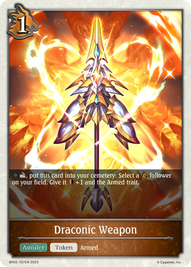 Draconic Weapon (BP02-T07EN) [BP02]
