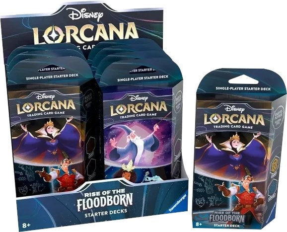 Disney Lorcana Rise of the Floodborn Starter Deck Display () [2]