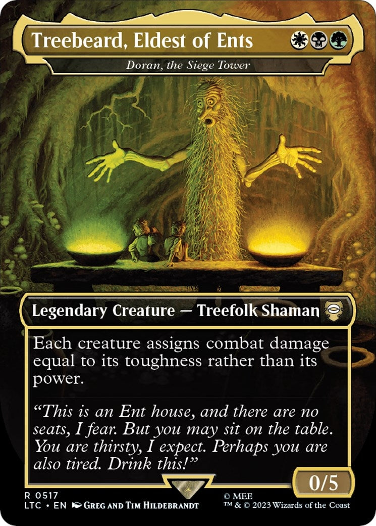 Treebeard Eldest of Ents Doran the Siege Tower Borderless (517) [LTC]