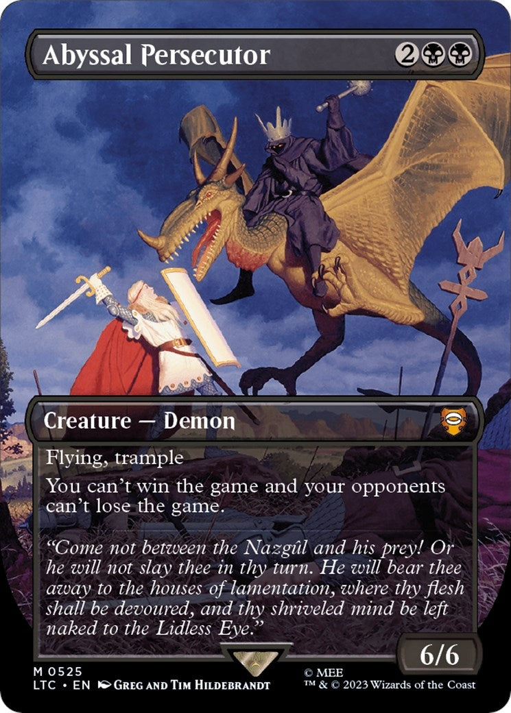 Abyssal Persecutor Borderless (525) [LTC]