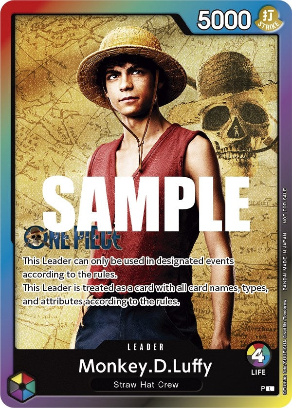 MonkeyDLuffy Leader Pack Live Action Sealed Battle 2023 Vol 1 [OP-PR]