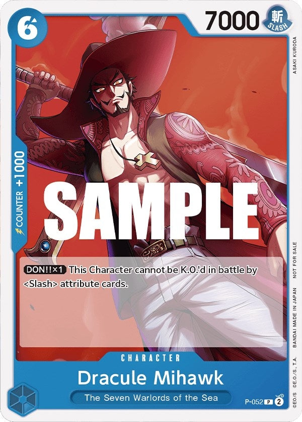 Dracule Mihawk Sealed Battle Kit Vol 1 (P-052) [OP-PR]