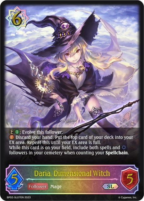 Daria Dimensional Witch SL (BP02-SL07EN) [BP02]