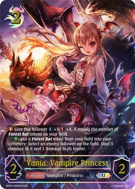 Vania Vampire Princess U (BP02-U05EN) [BP02]