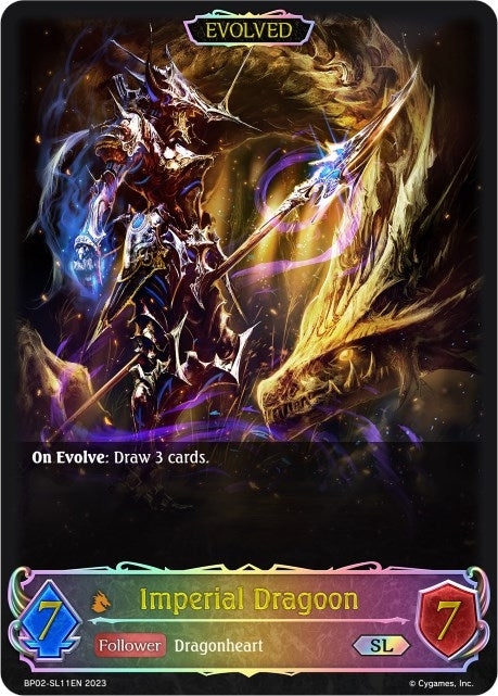 Imperial Dragoon Evolved SL (BP02-SL11EN) [BP02]