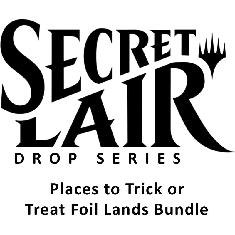 Secret Lair Drop Places to Trick or Treat Foil Lands Bundle [SLD]