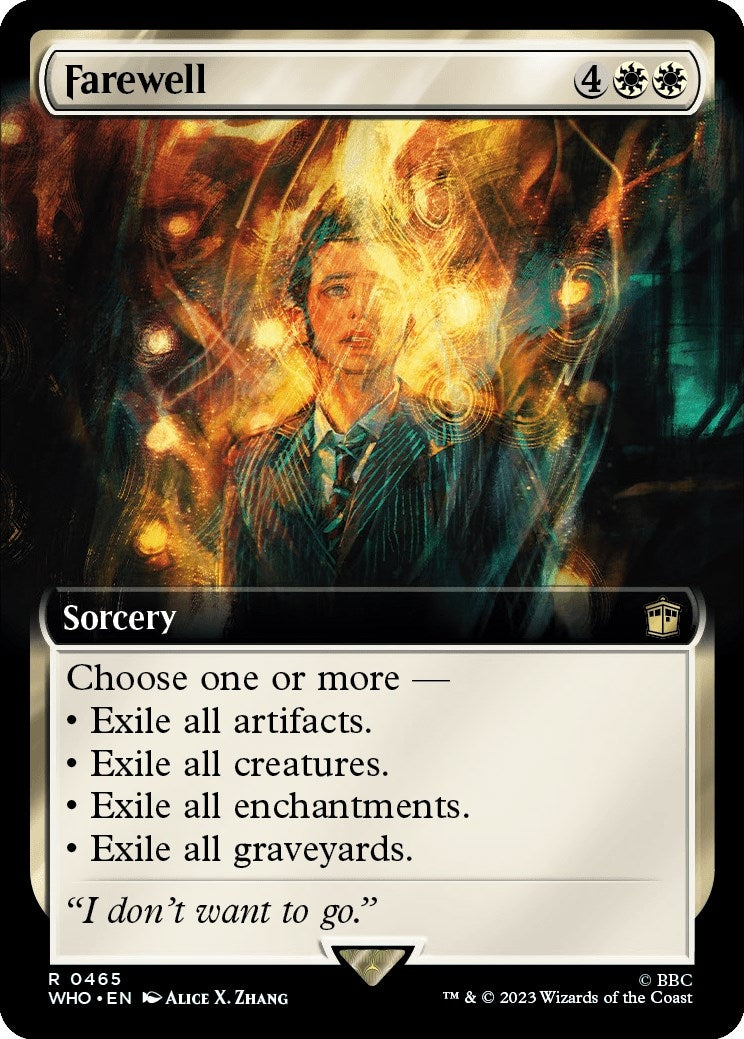 Farewell Extended Art (465) [WHO]