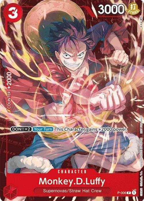 MonkeyDLuffy P 006 Retail Promo (P-006) [OP-PR]