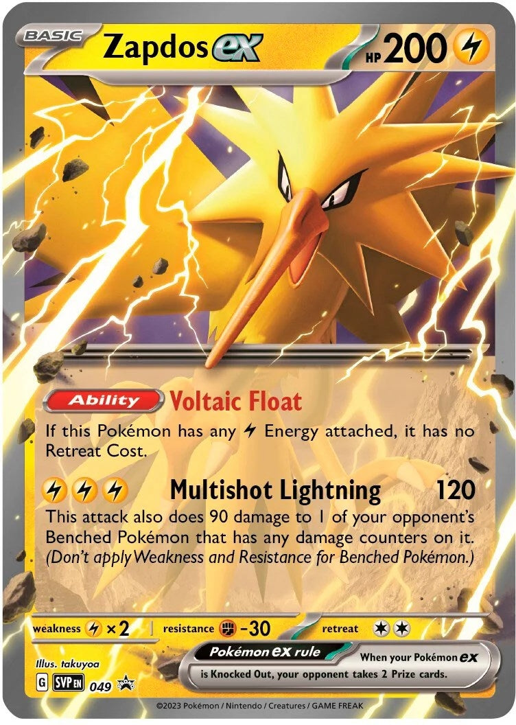 Zapdos ex 049 (049) [SVP]